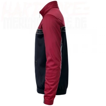 Australian Trainingsjacket All Over bordeauxred / black