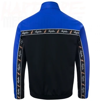 Australian Trainingsjacke "all over" schwarz / royal blau