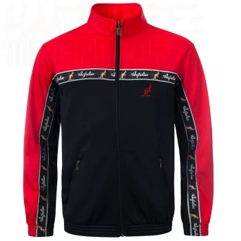 Australian Trackjacket "all over" red/black (3.0)
