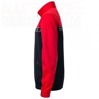 Australian Trainingsjacke "all over" - rot/schwarz