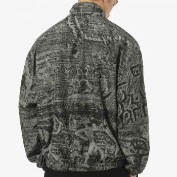Australian Trainingsanzug - Jacke - schwarz - grau - Rueckseite