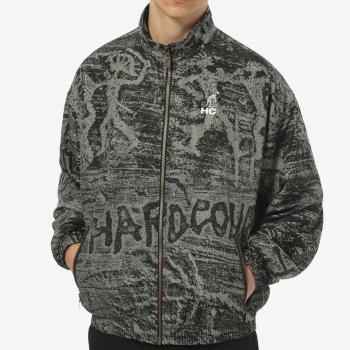 Australian Trainingsanzug - Jacke - schwarz - grau - model
