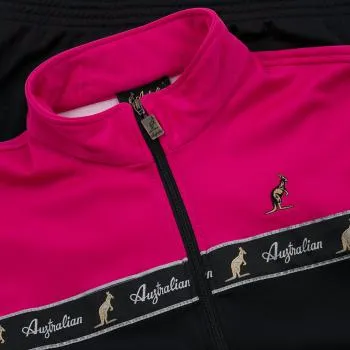 Australian Trainingsjacke "all over" schwarz/pink (3.0)