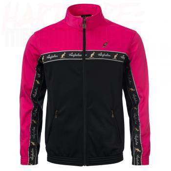 Preview: Australian Trackjacket "all over" black/pink (3.0)