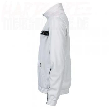 Australian Trainingsjacke "all over" weiss