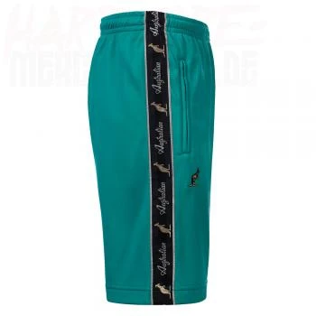 Australian shorts mint gruen streifen