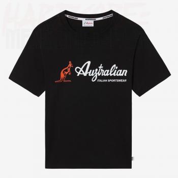 Preview: Australian Sportswear T-Shirt (XXS/XS) "Logo" - schwarz