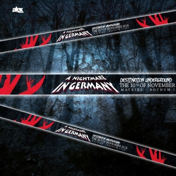 A Nightmare in Germany "Underground" Bändchen