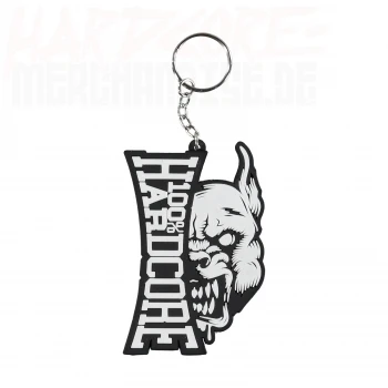 100% Hardcore Keychain Branding Rage