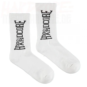 100% Hardcore Sportsocks white