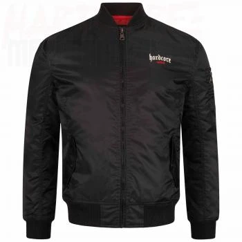 Hardcore united Bomberjacke Vorderseite