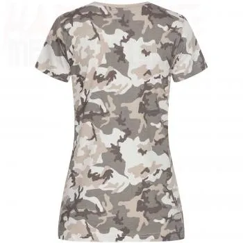 Hardcore United T-Shirt Lady Camo back