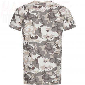 Hardcore United T-Shirt Urban Tan Rueckseite