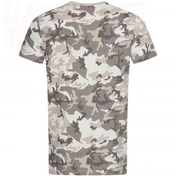 Hardcore United T-Shirt Urban Tan Back