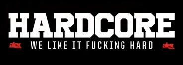 Hardcore Sticker "We Like It Hard"