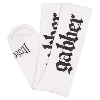 Preview: 100% Hardcore Sportsocks "Gabber" white