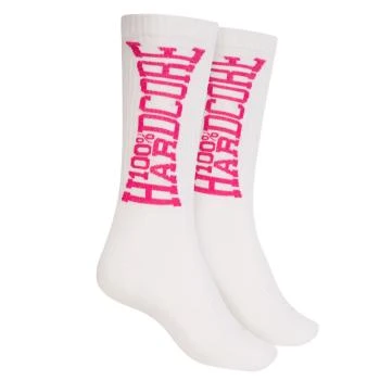 100_prozent_hardcore_socken_weiss_pink