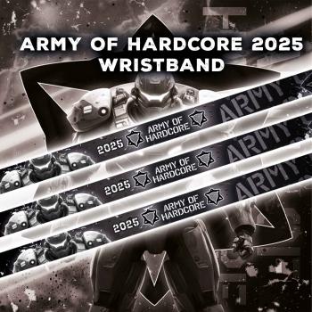 army of hardcore baendchen 2025