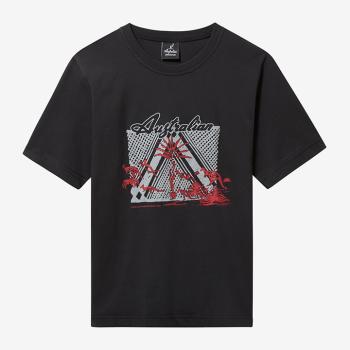 Preview: Australian Sportswear T-Shirt "Ethnic Jersey" schwarz Preview: Australian Sportswear T-Shirt "Ethnic Jersey" schwarz