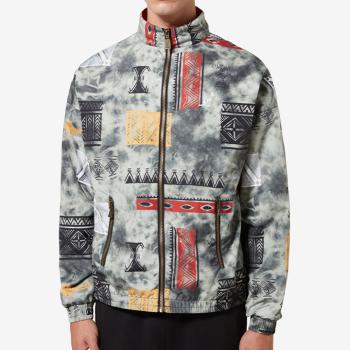 Preview: Australian Trainingsjacke "Paisley" grau Preview: australian_trainingsjacke_paisley_grau_front_model