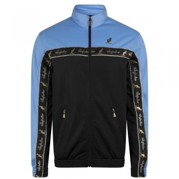 Preview: Australian Trainingsjacke "all over" blue sky /schwarz