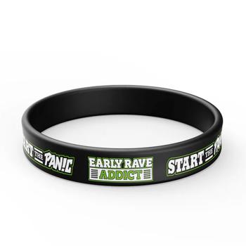 DJ Panic Silicon Wristband "Start The Panic"
