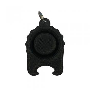 Preview: 100% Hardcore Silikon "Partycap" Flaschenverschluss schwarz