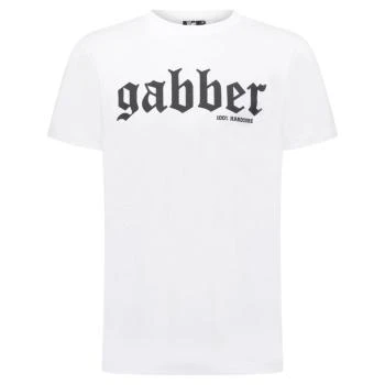 Gabber T-shirt white