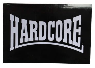 Hardcore Sticker