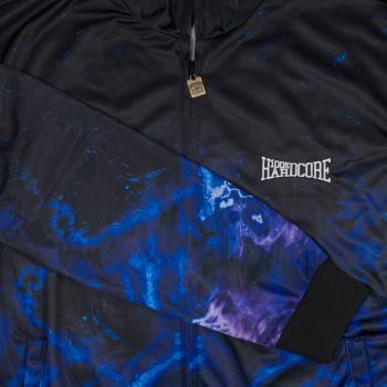 Preview: 100% Hardcore Trainingsjacke "Purple Flame"