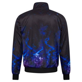 Preview: 100% Hardcore Trainingsjacke "Purple Flame"