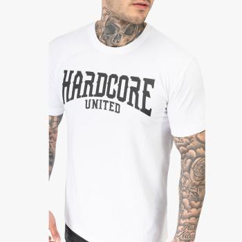 Preview: Hardcore United T-Shirt "Classic United" Weiss/Schwarz