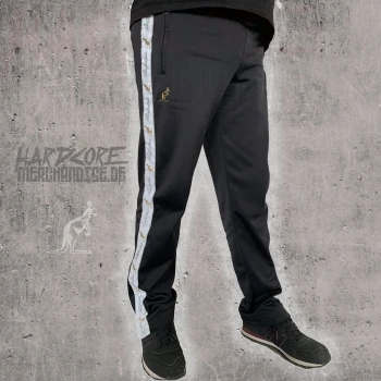 Australian Trainingspants All Over black / white Stripe