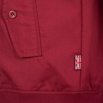 lonsdale_harrington_jacke_rot_tasche