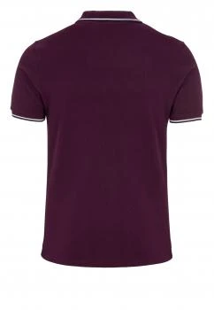 Lonsdale Poloshirt Lion oxblood back