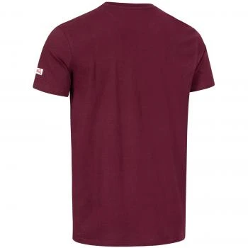 Lonsdale T-Shirt "one tone" oxblood/black