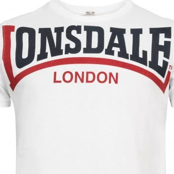 Lonsdale T-Shirt "Creaton" white