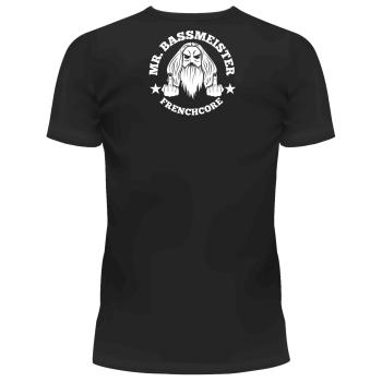 Preview: Mr. Bassmeister "German Tourist" (XS/S/XL) Premium T-Shirt Preview: mr_bassmeister_t_shirt_rueckseite