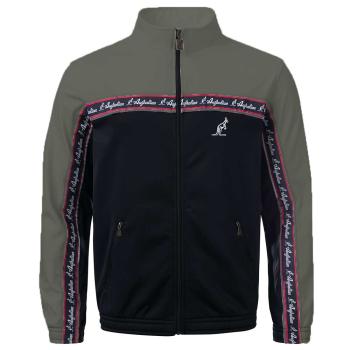 Preview: Australian Trackjacket "all over" no.1 dark-green / black