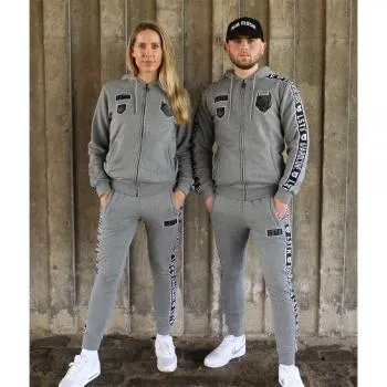 Paul Elstak & 100% Hardcore "United" Joggingpants - grey (XL)