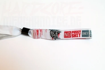 Pmf Festival Wristband "No Pussy Shit - Only Hardcore"