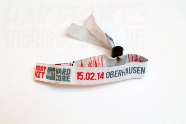 Pmf Festival Wristband "No Pussy Shit - Only Hardcore"