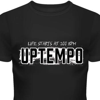 Preview: Uptempo Premium T-Shirt (2XL/3XL) "Life starts at 200 Bpm" Preview: Uptempo Premium T-Shirt (2XL/3XL) "Life starts at 200 Bpm"