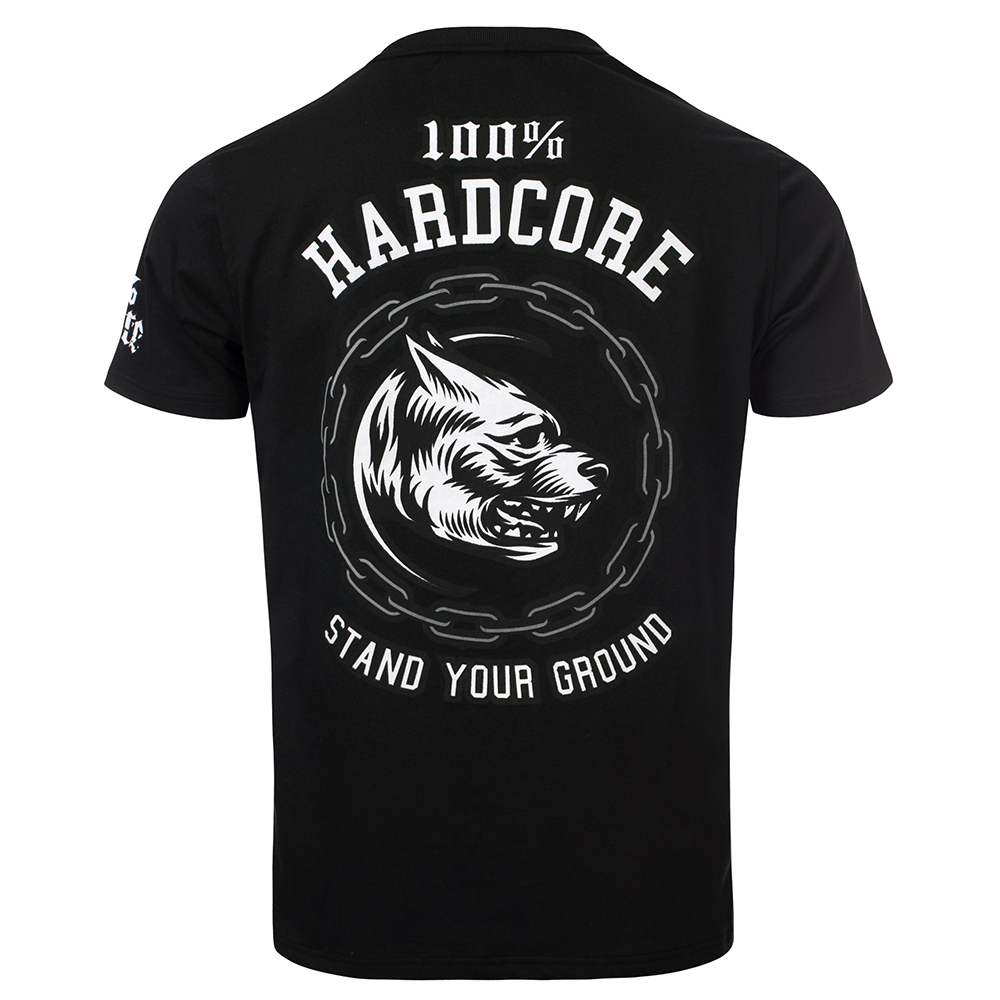 Hardcore Merchandise 100 Hardcore T Shirt Stand Your Ground