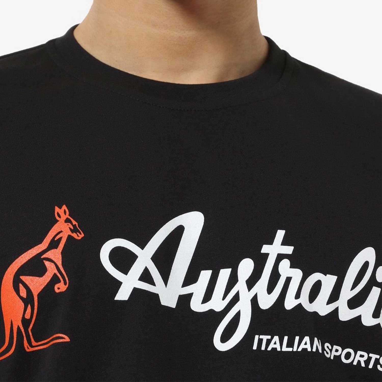 Hardcore-Merchandise.de - Australian Sportswear T-Shirt Logo - schwarz