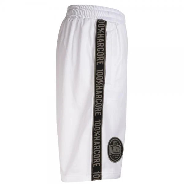 100% Hardcore Shorts "Unity" white