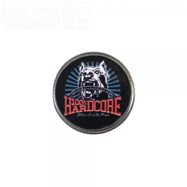 100% Hardcore Pin Dog-1