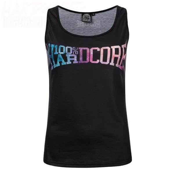 100% Hardcore Lady Tanktop "Dream black" (xs/s/m)