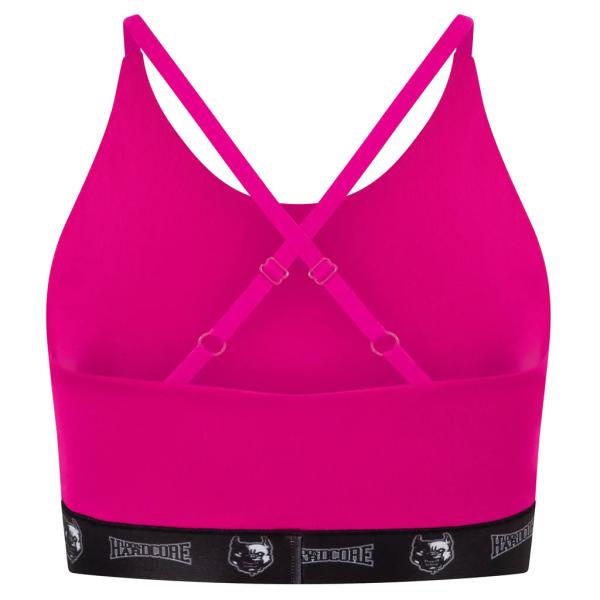 100% Hardcore Lady Sport Top "Taping" Pink