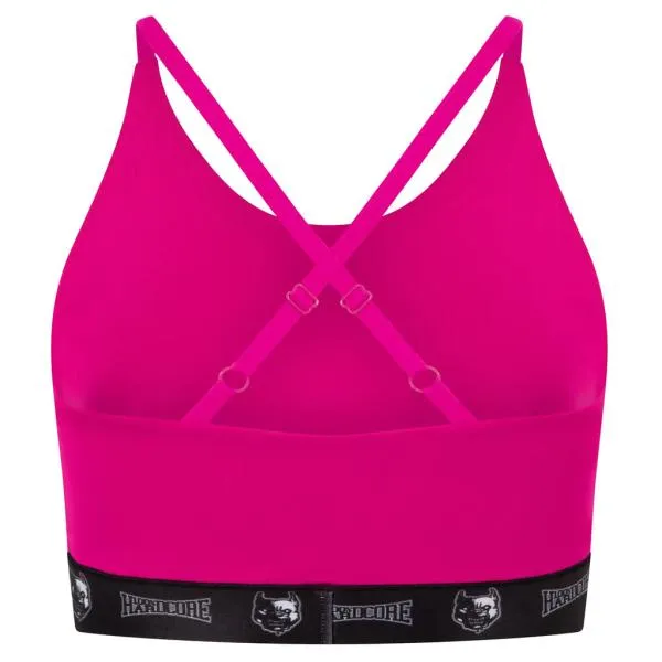 100% Hardcore Lady Sport Top "Taping" Pink
